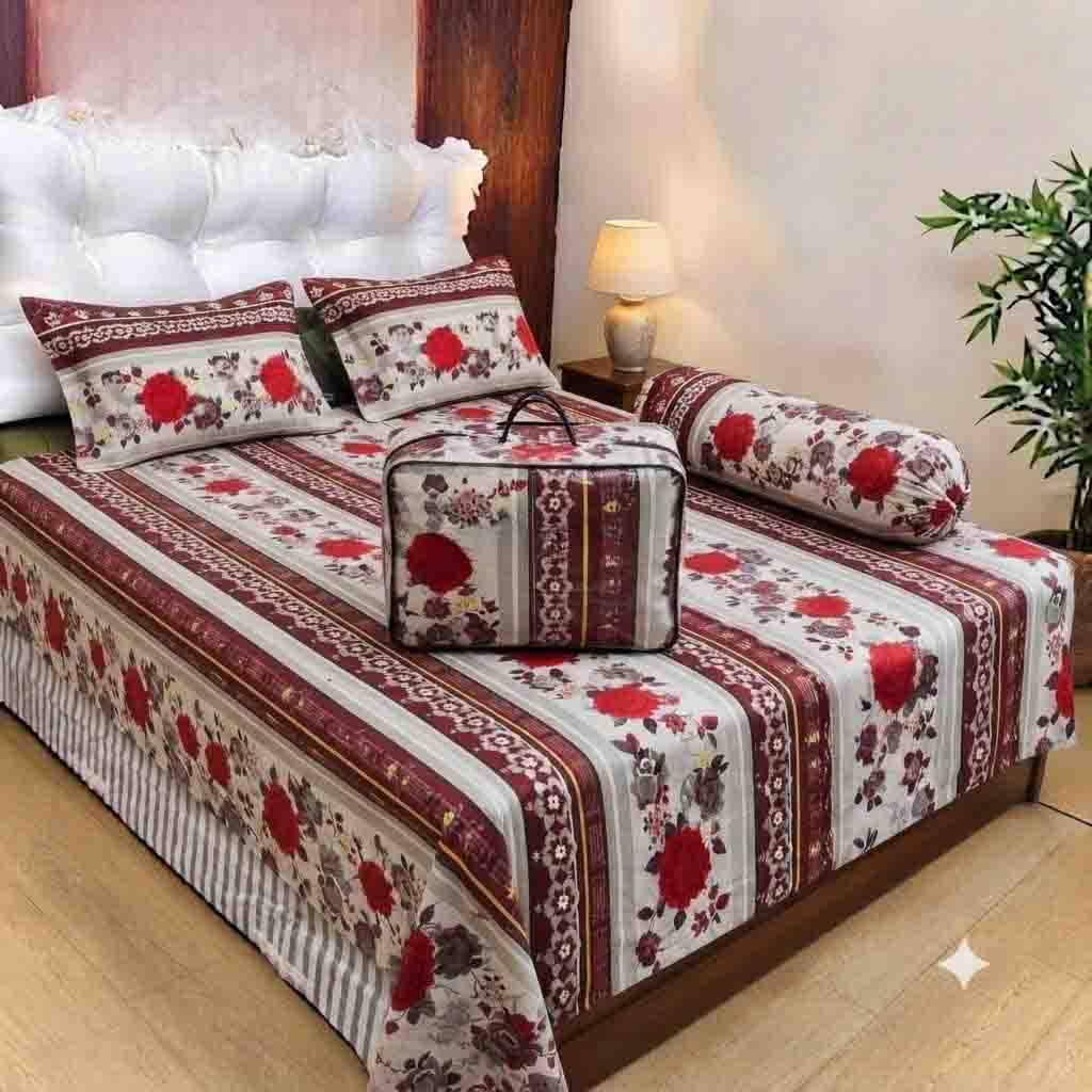 Luxury Comforter Set 5 Pis Set